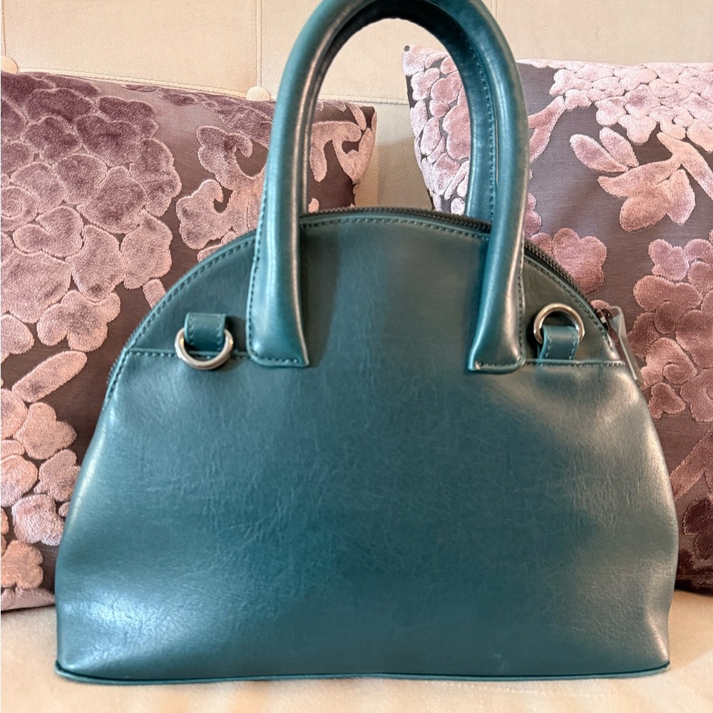 Matt & Nat Teal Dome Satchel - Picture 2 of 10